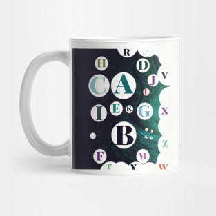 English letters Mug